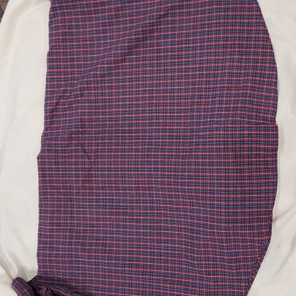 NWT Arrow Wrinkle Free Red, Blue, White Plaid Short Sleeve Button Down Shirt XXL - Picture 10 of 12